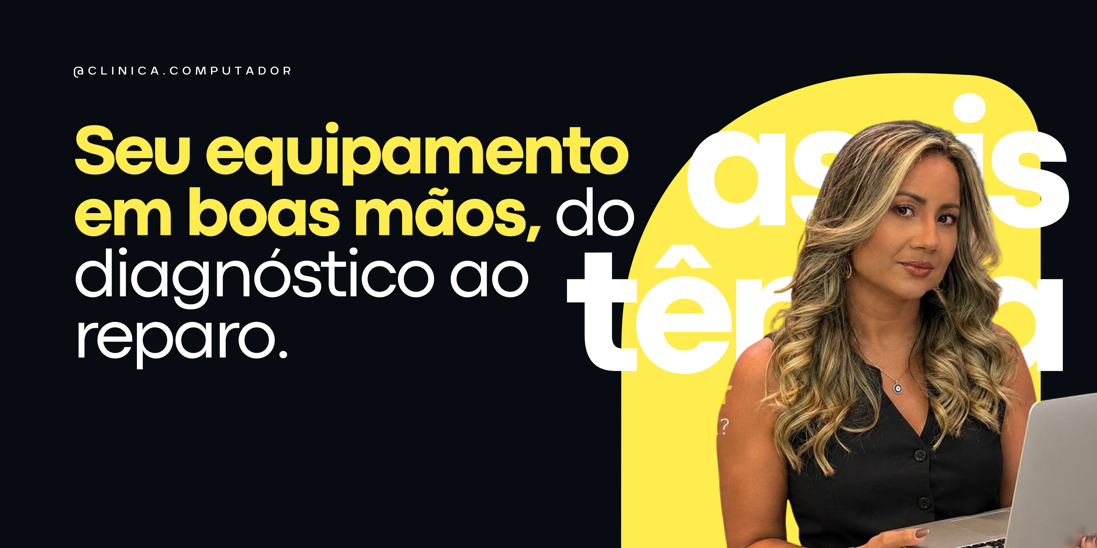 Notebook em manutenção