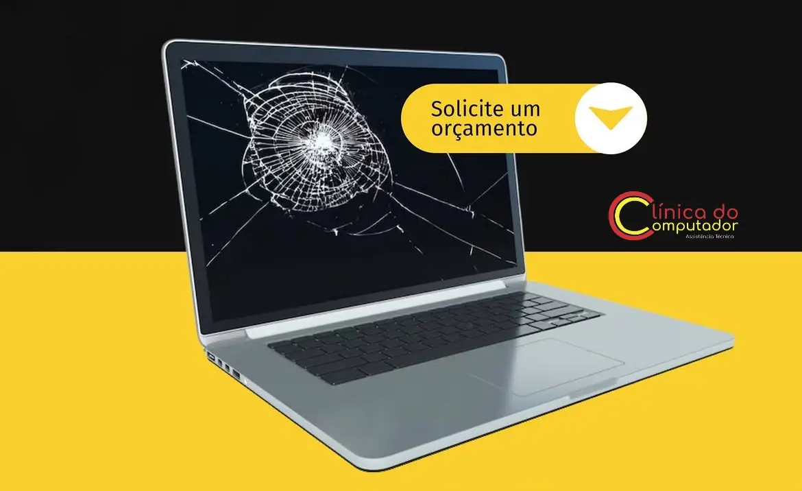 Troca de tela quebrada ou manchada de notebook em Salvador e Lauro de Freitas